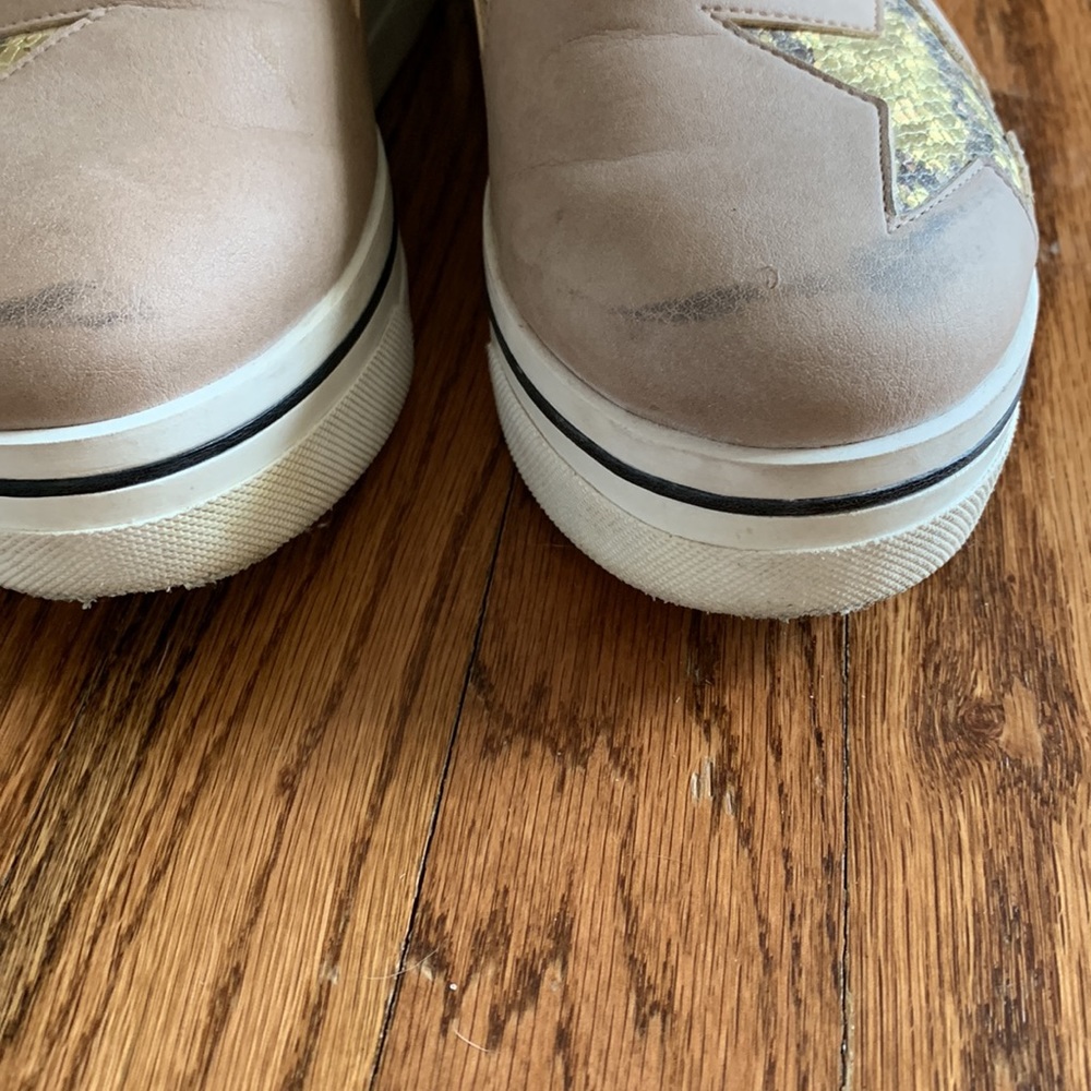 Stella McCartney sand color Platform Sneakers - NFS so not buy - Picture 4 of 11